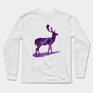 Galactic Deer Long Sleeve T-Shirt